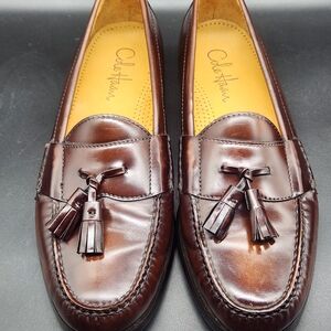 Cole Haan Men's Dark Brown Tassel Loafers